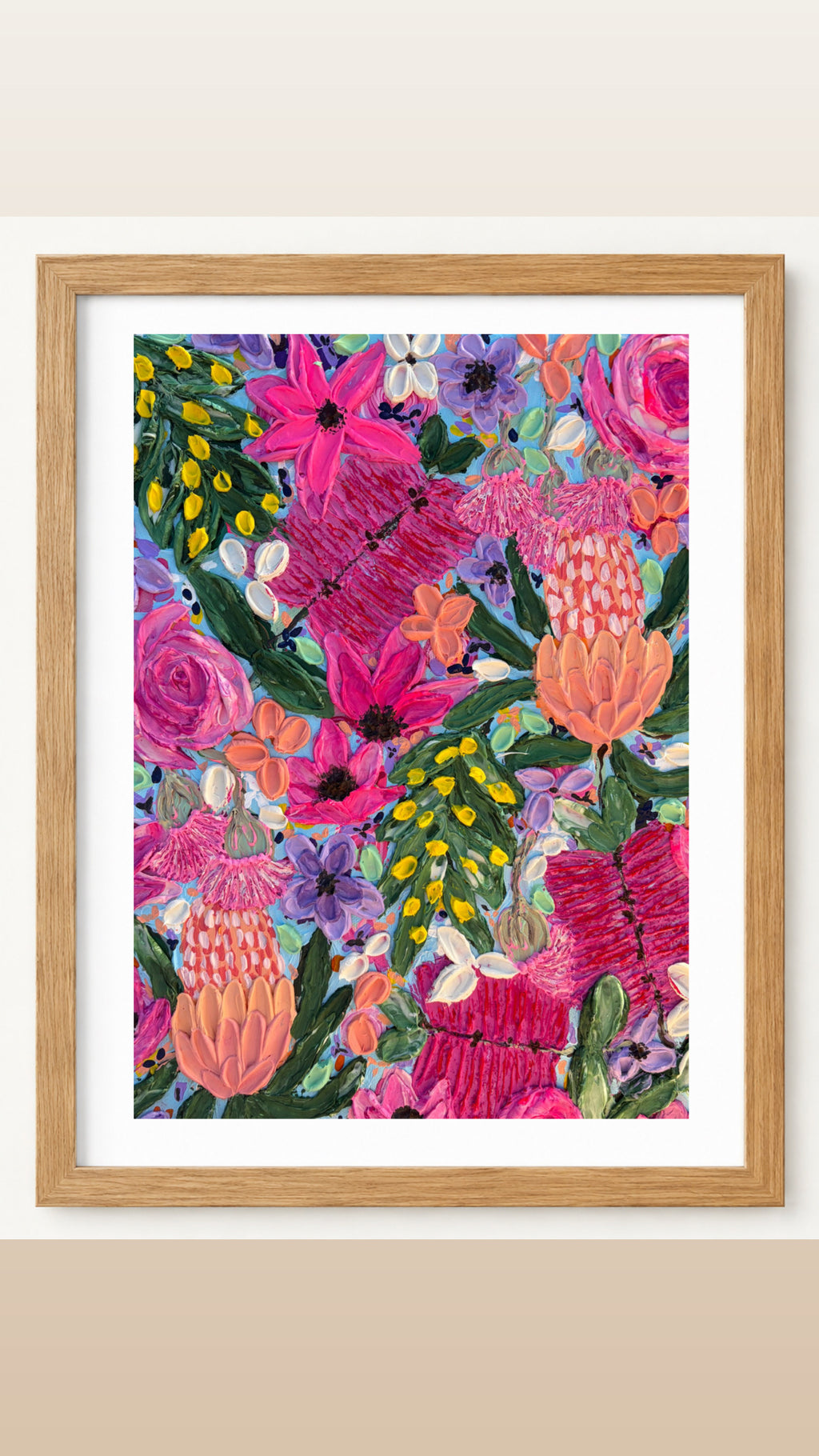 Local Blooms Art Print