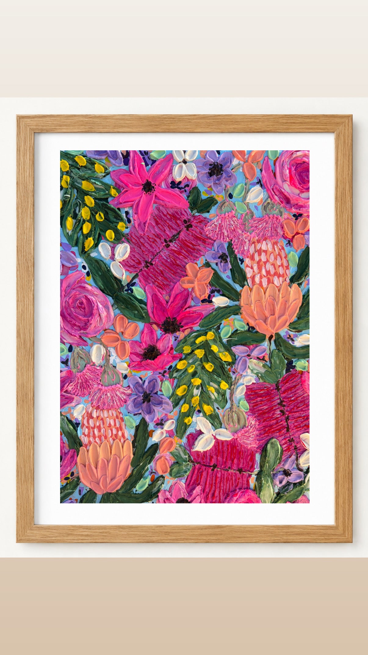 Local Blooms Art Print